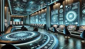 Interface Permainan yang Intuitif Interface permainan Three Card Poker di tesen toto dengan tombol bermain dan kelipatan taruhan